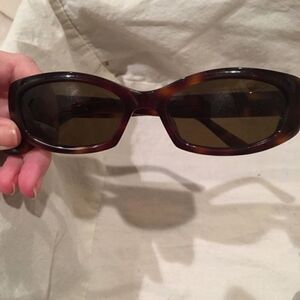 BcbgMaxaxria Subtle Dark Brown Tortoise Glasses